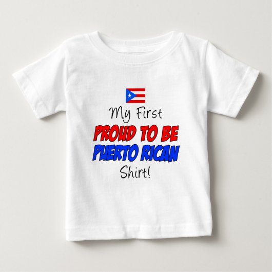 De eerste groep is Puerto Ricaans Shirt (Voorkant)
