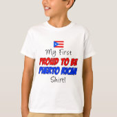 De eerste groep is Puerto Ricaans Shirt (Voorkant)