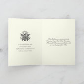 De eerste Heilige Communie Angels Prayer Kaart (Binnen)