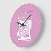 De Eerste Heilige Communie van de dochter, Roze Grote Klok (Hoek)