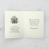 De eerste Heilige Communistische Maagd Mary Jesus  Kaart (Binnen)