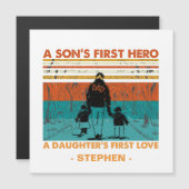 De eerste held van een zoon, de eerste liefde van  (Voorkant / Achterkant)