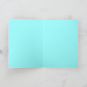 De eerste Herfst van de dinosaurus Feestdagen Kaart (Binnen)