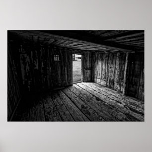 DE EERSTE JAIL OP HET GEBIED VAN MONTANA 1860 POSTER