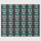 De eerste Jiu Jitsu Lesson is vrij Braziliaans BJJ Cadeaupapier (Vlak)