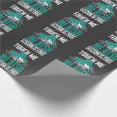 De eerste Jiu Jitsu Lesson is vrij Braziliaans BJJ Cadeaupapier (Hoek)