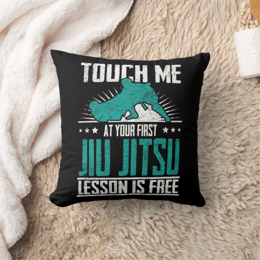 De eerste Jiu Jitsu Lesson is vrij Braziliaans BJJ Kussen (Deken)