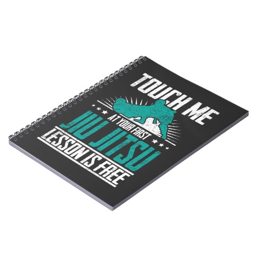 De eerste Jiu Jitsu Lesson is vrij Braziliaans BJJ Notitieboek (Linkerzijde)