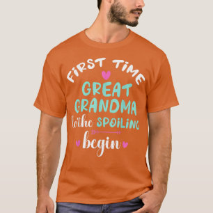 De eerste keer dat Grootmoeder met Gespreek begint T-shirt