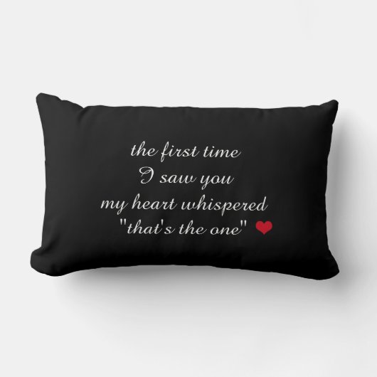 De eerste keer dat ik je zag. kussen (Voorkant)