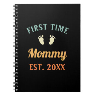 De eerste keer dat mama Motherhood Moederdag Notitieboek