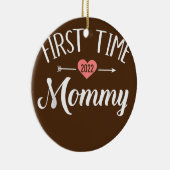 De eerste keer dat mammie 2022 voor nieuwe moeder keramisch ornament (Rechts)