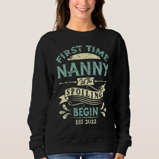 De eerste keer dat Nanny de spoeling laat beginnen Trui (Voorkant)