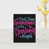 De eerste keer dat oma grootmoeder de spoeling laa kaart (Gele Bloem)