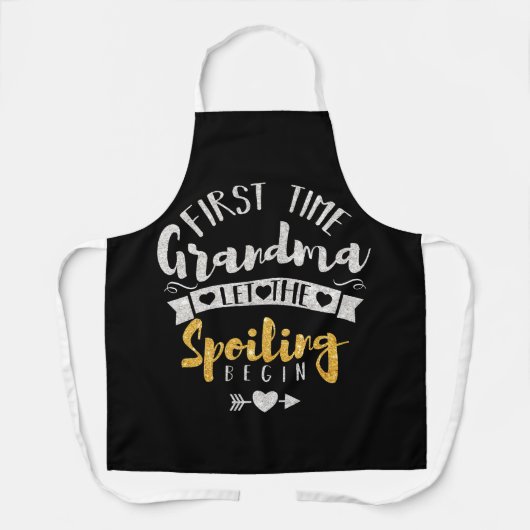 De eerste keer dat oma grootmoeder het sprankelen schort (Voorkant)