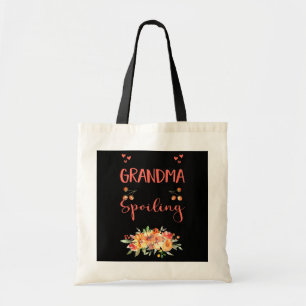 De eerste keer dat oma het spil laat beginnen voor tote bag