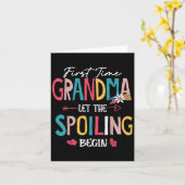 De eerste keer dat oma laat zien hoe het spil begi kaart (Gele Bloem)