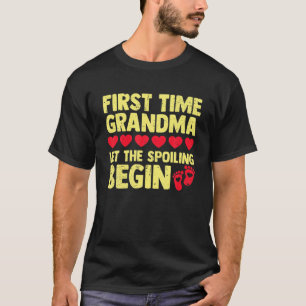 De eerste keer dat oma laat zien hoe het spil begi t-shirt