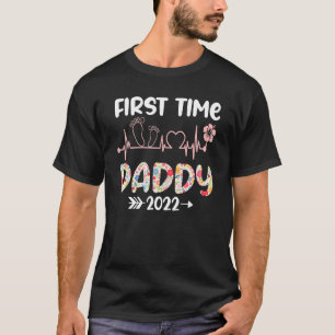 De eerste keer dat papa 2022 grappig nieuwe vader t-shirt
