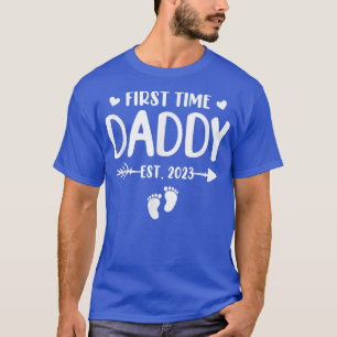 De eerste keer dat papa 2023 is... om vader te wor t-shirt
