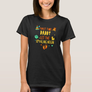 De eerste keer dat papa de spoeling laat beginnen t-shirt