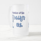 De eerste keer dat papa Fathers Day Frosted Beer M Matglas Bierpul (Voorkant links)