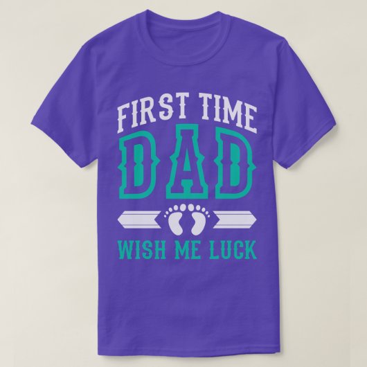 De eerste keer dat papa me wil lokken t-shirt (Design voorkant)
