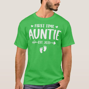 De eerste keer dat tante Est 2023 binnenkort tot s T-shirt