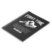 De eerste keer dat vader 2021 papa vaderdag is notitieboek (Linkerzijde)