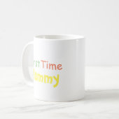 De eerste keer mammie koffiemok (Voorkant links)