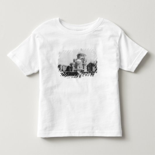 De eerste kerk van Christus, wetenschapper in Bost Kinder Shirts (Voorkant)