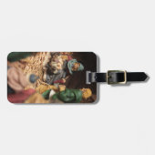 De eerste kerst bagagelabel (Voorkant horizontaal)