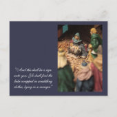 De eerste kerst feestdagenkaart (Voorkant)