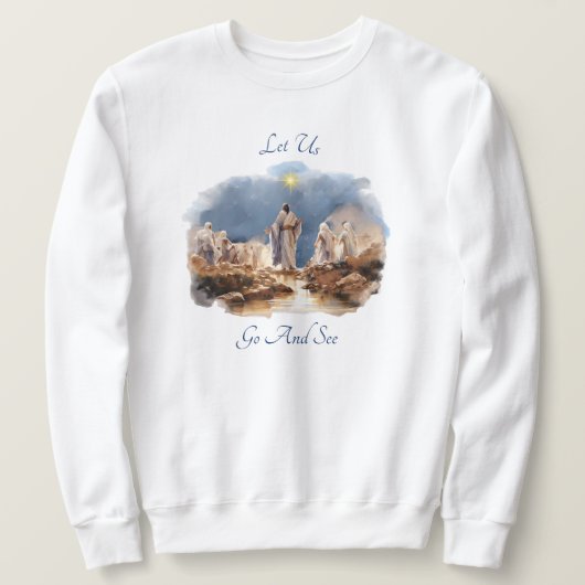 De eerste kerst serie sweatshirt 4 (Design voorkant)