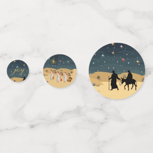 De eerste kerst van de nativiteit confetti (Voorkanten)