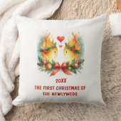 DE EERSTE KERST VAN DE NIUWGETROUWDE KUSSEN (Deken)