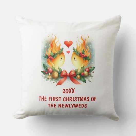 DE EERSTE KERST VAN DE NIUWGETROUWDE KUSSEN (Voorkant)