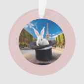 De eerste kerst van het konijn ornament (voorkant)