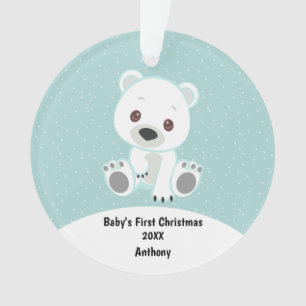 De eerste kerstdag van de Baby Baby Ornament