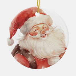 De eerste kerstdagen van Santa Baby Keramisch Ornament