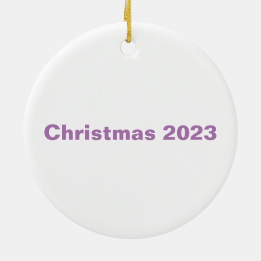 De eerste kerstdinosaurus van baby. keramisch ornament (Achterkant)