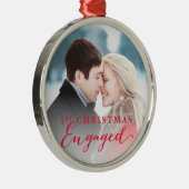 De eerste kerstfeestdag van het manuscript - Foto Metalen Ornament (Rechts)