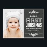 De eerste kerstfeestkaarten voor baby's - Kool Kaart<br><div class="desc">Het seizoen vieren met deze moderne en stijlvolle vakantiekaart van Berry Berry Sweet. Bezoek WWW.BERRYBERRYSWEET.COM voor meer stijlvolle vakantie-collecties. Ook beschikbaar in andere kleuren.</div>
