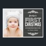 De eerste kerstfeestkaarten voor baby's - Kool Kaart<br><div class="desc">Het seizoen vieren met deze moderne en stijlvolle vakantiekaart van Berry Berry Sweet. Bezoek WWW.BERRYBERRYSWEET.COM voor meer stijlvolle vakantie-collecties. Ook beschikbaar in andere kleuren.</div>