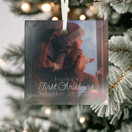 De eerste kerstfoto van de moderne, speciaal voor  glas ornament