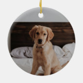 De eerste kerstkeramische keramiek van mijn dichte keramisch ornament (Achterkant)