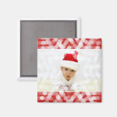De eerste kerstmis van baby met foto magneet (Voorkant / Achterkant)