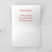 De eerste Kerstmis van de baby Onze vreugde - de F Kaart (Binnen)