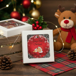 De Eerste Kerstmis van de baby, pas de naam van de Keramisch Ornament