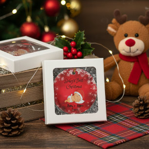 De Eerste Kerstmis van de baby, pas de naam van de Keramisch Ornament